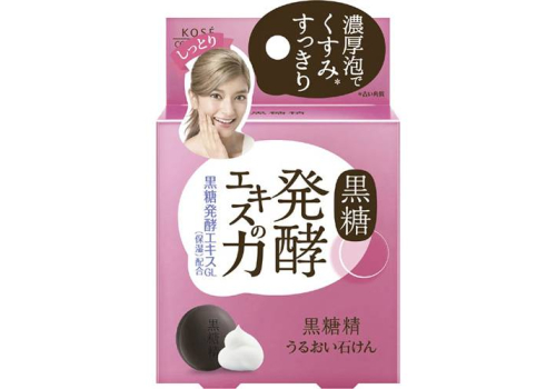  Увлажняющее мыло для лица на основе экстракта сахарного тростника KOSE COSMEPORT "Kokutousei", коробка 100 г, фото 1 