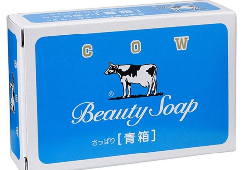  Cow Мыло молочное освежающее Beauty Soap Чистота и свежесть синяя упаковка, 3штх85гр, фото 1 