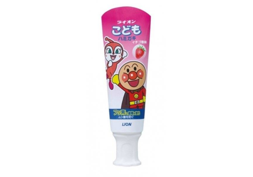  Зубная паста Lion детская kid`s укрепляющая со вкусом клубники, 40г, фото 2 